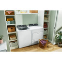 Whirlpool® Laveuse à chargement vertical avec agitateur et robinet intégré - 5,2 pi cu C.E.I. WTW5025SW