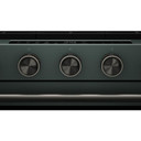 Kitchenaid® Cuisinière au gaz coulissante intelligente avec modes de cuisson à convection et brûleur 2 en 1 - 5 pi cu KSGS530SJP