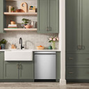 Kitchenaid® Lave-vaisselle à troisième panier avec plus de 40 jets de lavage à couverture totale - 41 dBA KDFS324SPS