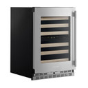 Kitchenaid® Cellier sous le comptoir avec porte-bouteilles à devant en bois à pleine extension - 24 po KUWL524SPS Kitchenaid® Cellier sous le comptoir avec porte-bouteilles à devant en bois à pleine extension - 24 po KUWL524SPS