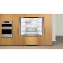 Kitchenaid® Réfrigérateur à portes françaises prêt pour le panneau à profondeur de comptoir et distributeur intérieur de 22 pi cu - 36 po KRFC136TPA