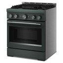 Cuisinière au gaz de style commercial à 4 brûleurs avec mode de friture à air sans préchauffage KitchenAid® de 30 po KFGS930SJP