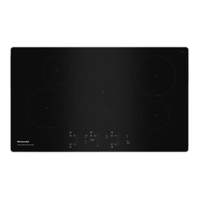 Table de cuisson à induction par capteur de 5 éléments et 36 po KitchenAid® KCIG556JSS