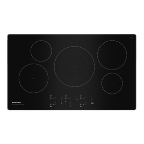 Table de cuisson à induction par capteur de 5 éléments et 36 po KitchenAid® KCIG556JSS