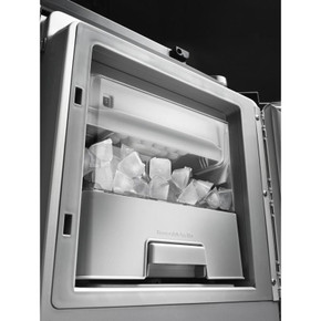 Kitchenaid® Réfrigérateur à portes françaises à profondeur de comptoir avec fini PrintShieldTM - 23.8 pi cu - 36 po KRFC704FBS