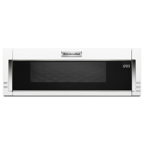 Four à micro-ondes à hotte intégrée et profil bas - 900 watts - 30 po KitchenAid® YKMLS311HWH