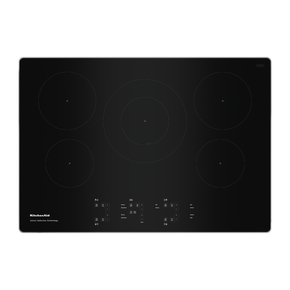 Table de cuisson à induction par capteur de 5 éléments et 30 po KitchenAid® KCIG550JSS