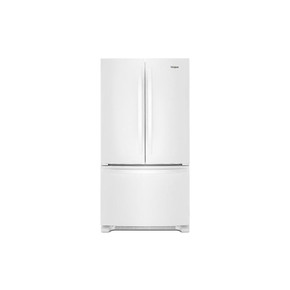 Whirlpool® Réfrigérateur à portes françaises, profondeur de comptoir et congélateur inférieur - 36po - 20picu WRFC2036RW