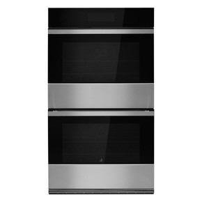Jennair® Four mural double NOIR™, 30 po, avec convection véritable V2™ à deux ventilateurs et précision optimale de la température JOEDC730RM