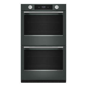 Kitchenaid® Four mural double électrique intelligent de 30 pouces avec modes de cuisson assistée - Genévrier KOED730SJP