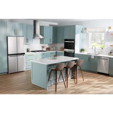 Whirlpool® Table de cuisson au gaz avec cinquième brûleur, 30 po WCGK7030PS