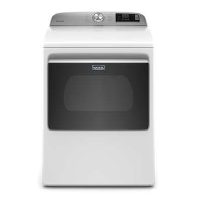 Maytag® Sécheuse intelligente électrique à chargement vertical avec bouton Extra Power - 7.4 pi cu YMED6230HW