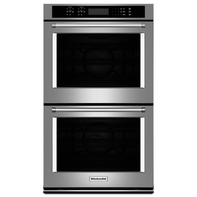 Four encastré double avec convection véritable evenheattm - 27 po KitchenAid® KODE507ESS