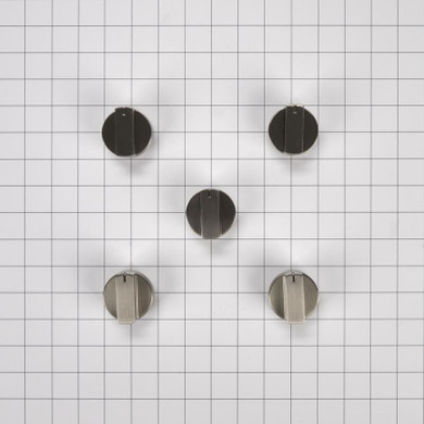 Ensemble de boutons de commandes pour table de cuisson au gaz W10678586