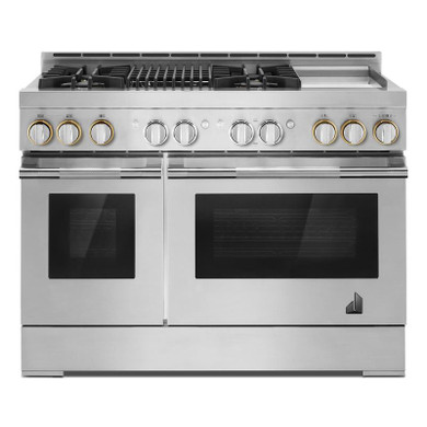 Jennair® Cuisinière au gaz de style professionnel RISE™, 48 po JGRP748HL