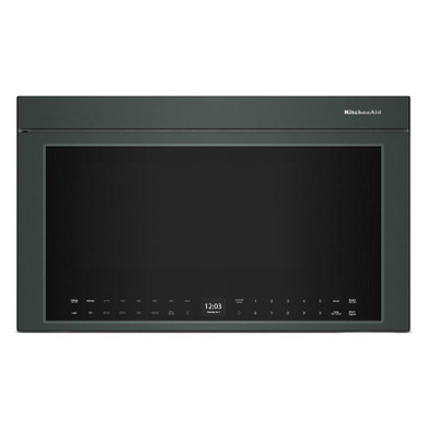 Kitchenaid® Four à micro-ondes à hotte intégrée à fonctions multiples au design encastré affleurant YKMMF530PJP