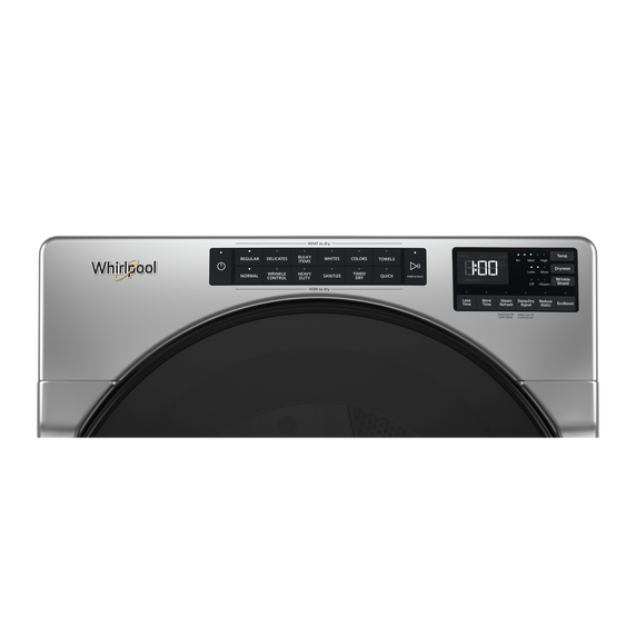 Sécheuse électrique avec option de prévention des faux plis à la vapeur - 7.4 pi cu Whirlpool® YWED6605MC