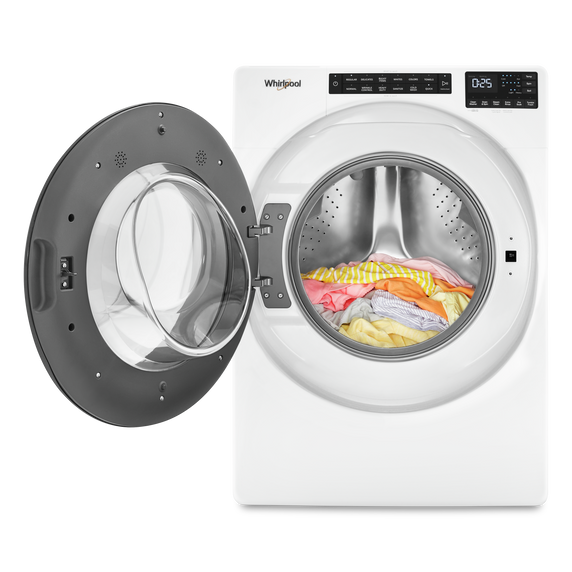 Laveuse à chargement frontal avec cycle de lavage rapide - 5.8 pi cu Whirlpool® WFW6605MW