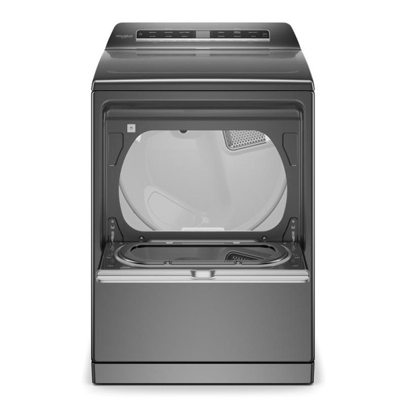 Whirlpool® Sécheuse au gaz à chargement vertical avec détection perfectionnée d’humidité - 7.4 pi cu WGD8127LC