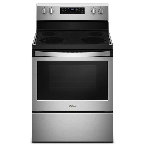 Whirlpool® Cuisinière électrique non encastrée - 5.3 pi cu YWFE521S0HS