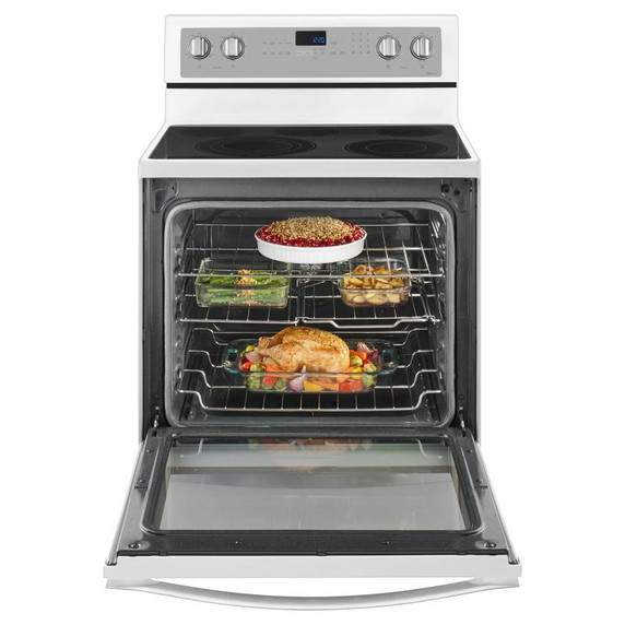Whirlpool® Cuisinière électrique non encastrée à convection véritable - 6.4 pi cu YWFE745H0FH