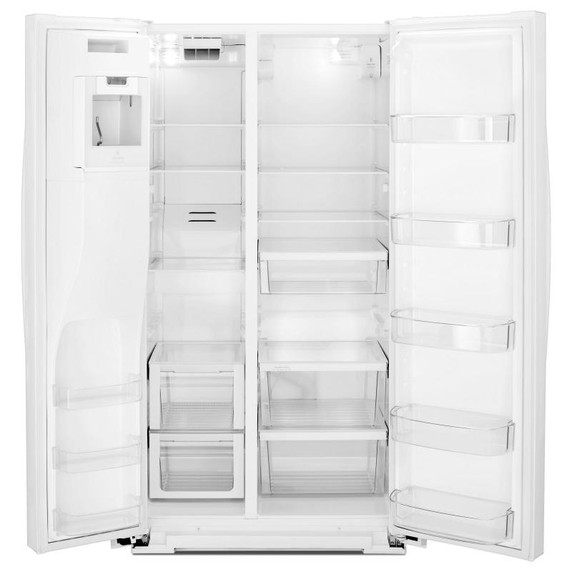 Whirlpool® Réfrigérateur côte à côte - 36 po - 28 pi cu WRS588FIHW