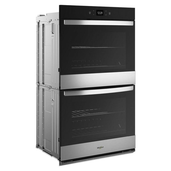 Whirlpool® Four mural double avec friture à air si connecté - 10 pi cu total WOED5030LZ