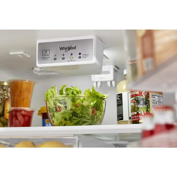 Whirlpool® Réfrigérateur à congélateur supérieur - 28 po - 16.3 pi cu WRTX5028PW