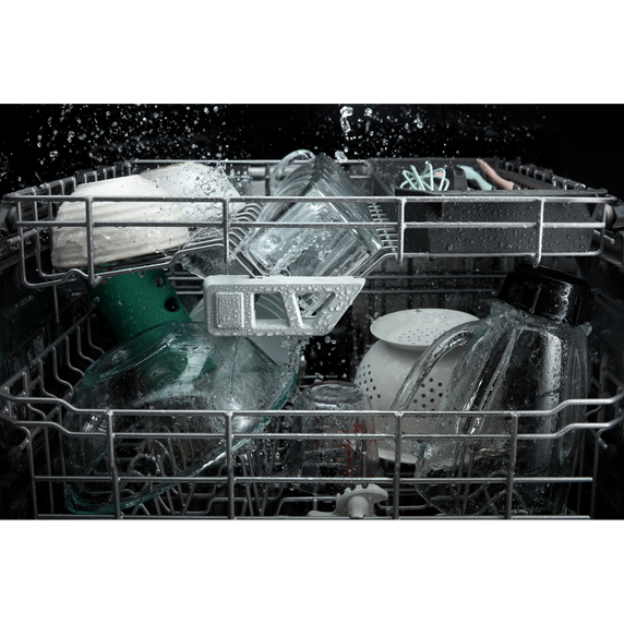 Lave-vaisselle résistant aux traces de doigts à grande capacité avec 3e panier Whirlpool® WDT970SAKV