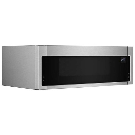 Whirlpool® Four à micro-ondes à hotte intégrée à profil bas - 900 watts - 1.1 pi cu YWML55011HS