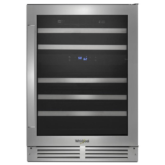 Whirlpool® Cellier sous le comptoir avec 46 bouteilles - 24 po WUW55X24HS