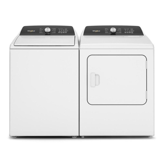 Whirlpool® Sécheuse électrique à chargement vertical avec capteur d’humidité - 7 pi cu YWED5010LW