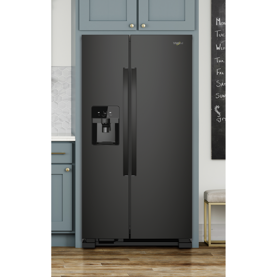 Réfrigérateur côte à côte - 36 po - 25 pi cu Whirlpool® WRS325SDHB