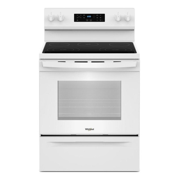 Whirlpool® Cuisinière électrique avec nettoyage à la vapeur de 30 po YWFES3330RW Whirlpool® Cuisinière électrique avec nettoyage à la vapeur de 30 po YWFES3330RW