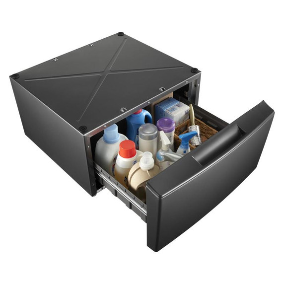 Whirlpool® Piédestal avec rangement pour laveuse et sécheuse à chargement frontal, 15.5 po (39,4 cm) WFP2715HC