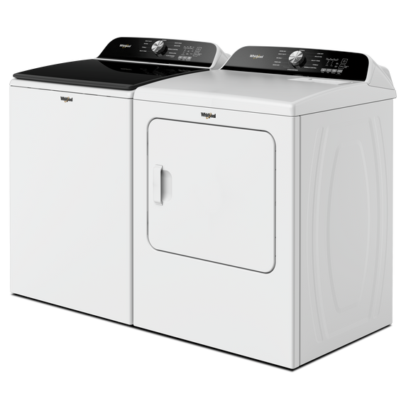 Sécheuse électrique à chargement vertical avec détection d’humidité  - 7 pi cu Whirlpool® YWED6150PW