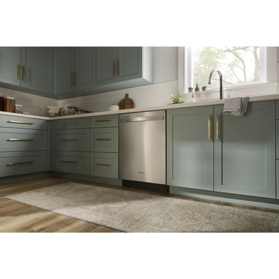 Whirlpool® Lave-vaisselle résistant aux traces de doigts à grande capacité avec 3e panier WDT970SAKZ