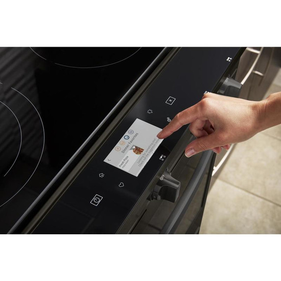 Whirlpool® Cuisinière au gaz intelligente à commandes frontales avec grilles en fonte à charnière EZ-2-LiftTM - 5.8 pi cu WEG750H0HV