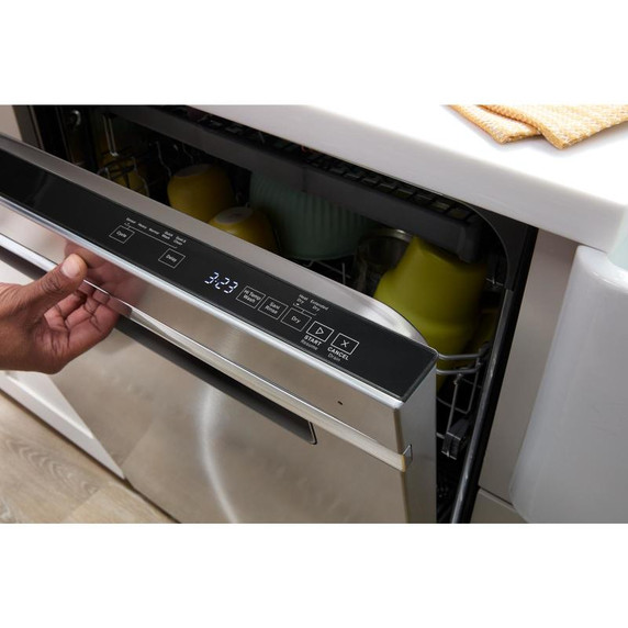 Whirlpool® Lave-vaisselle en acier inoxydable avec système de lavage à IA - 24 po - 47 dBA WDTA50SAKB