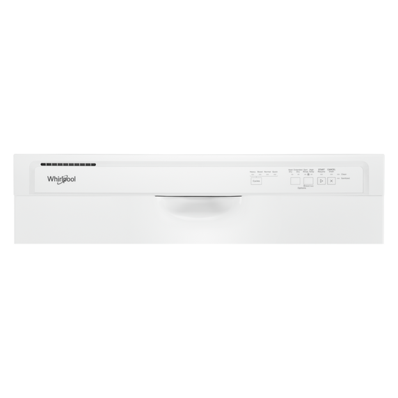 Lave-vaisselle silencieux de 57 dba  avec cycle d’amplification Whirlpool® WDF341PAPW