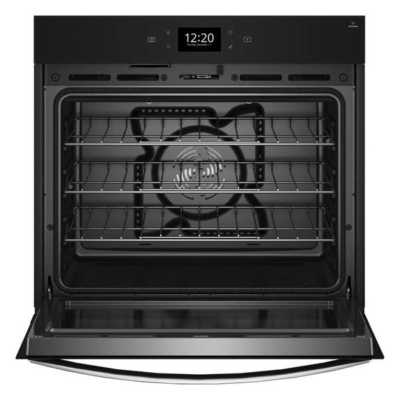 Whirlpool® Four mural simple intelligent avec friture à air de 5 pi cu WOES7030PV