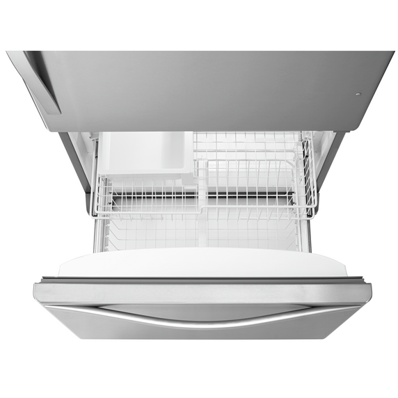 Réfrigérateur à congélateur inférieur avec tiroir congélateur - 33 po - 22 pi cu Whirlpool® WRB322DMBM