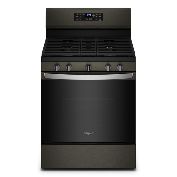 Cuisinière au gaz 5 en 1 avec four à friture à l’air - 5 pi cu Whirlpool® WFG550S0LV