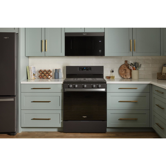 Cuisinière au gaz 5 en 1 avec four à friture à l’air - 5 pi cu Whirlpool® WFG550S0LV