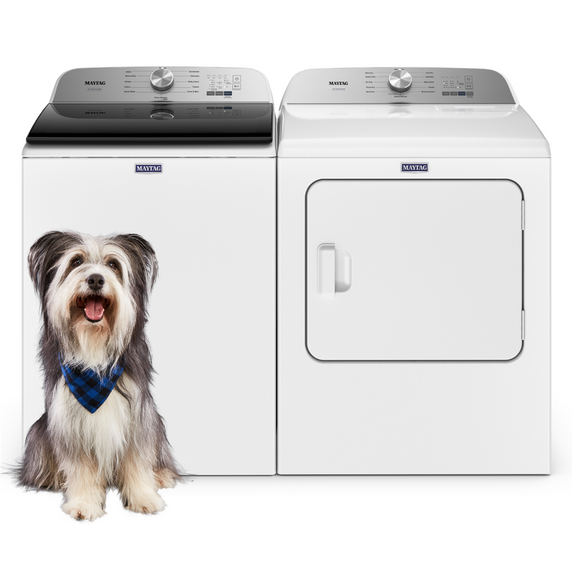 Sécheuse au gaz à chargement vertical animal pet pro -7 pi cu Maytag® MGD6500MBK