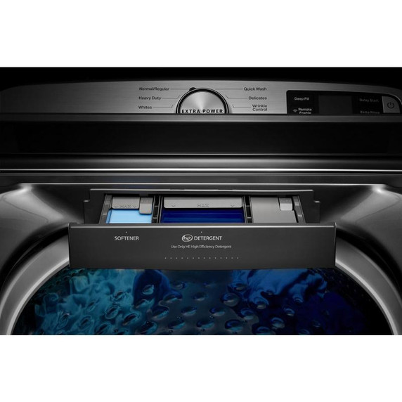 Maytag® Laveuse intelligente à chargement vertical et bouton Extra Power - 5.4 pi cu MVW6230HC Maytag® Laveuse intelligente à chargement vertical et bouton Extra Power - 5.4 pi cu MVW6230HC