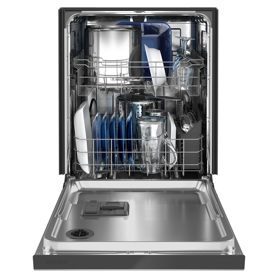 Lave-vaisselle à cuve en acier inoxydable avec filtration à puissance double Maytag® MDB4949SKZ