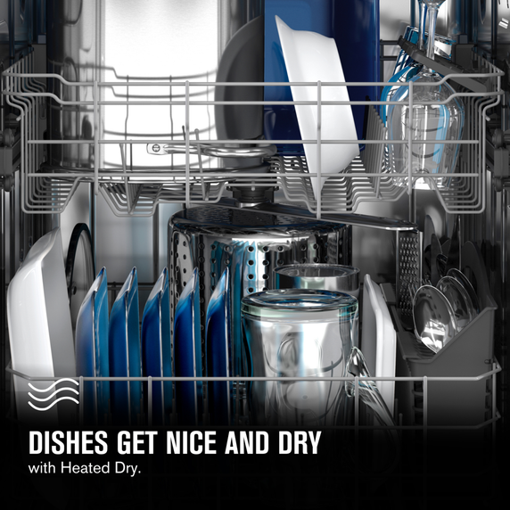 Lave-vaisselle à cuve en acier inoxydable avec filtration à puissance double Maytag® MDB4949SKZ