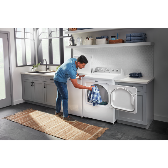 Sécheuse électrique avec fonction extra power - 7 pi cu Maytag® YMED5030MW