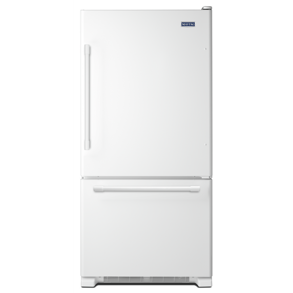Réfrigérateur à congélateur inférieur 30 pi cu avec tiroir de congélateur coulissant Maytag® MBB1957FEW